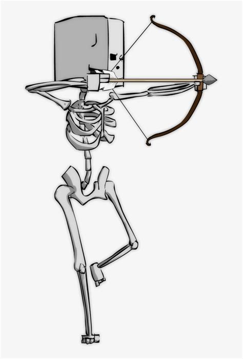 Drawn Sleleton Png Minecraft Minecraft Skeleton Fan Art Png Image