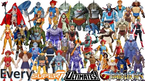 See Newer Video Every Thundercats Super7 Ultimates Series 1 8 List