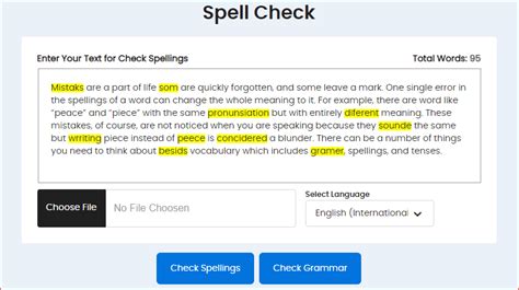 Spell Check Online Spelling And Grammar Check Multilanguage