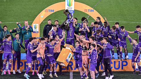 Fiorentina Trionfo Primavera Coppa Italia Al Cielo Nel Nome Di Joe Barone