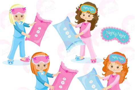 Dreamy Slumber Party Clipart