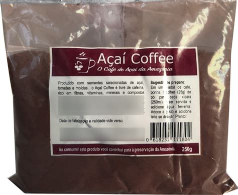 10 Café Do Caroço De Açaí 250 Gr Cada Frete Grátis