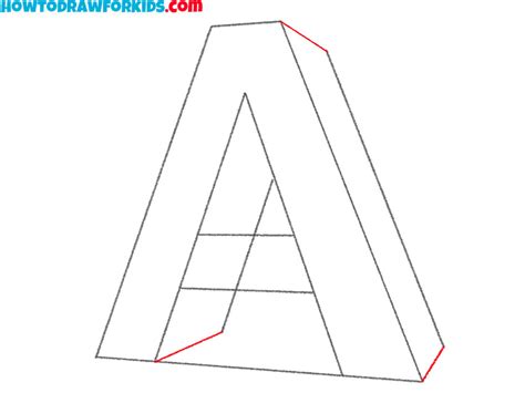 how to draw a 3d d