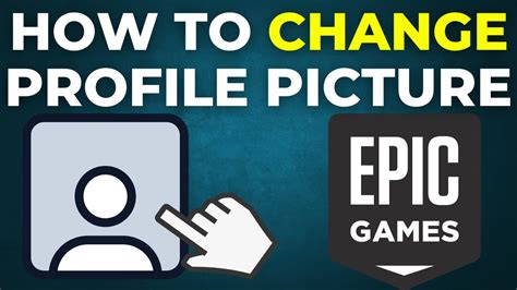 How To Change Profile Picture Epic Games Youtube