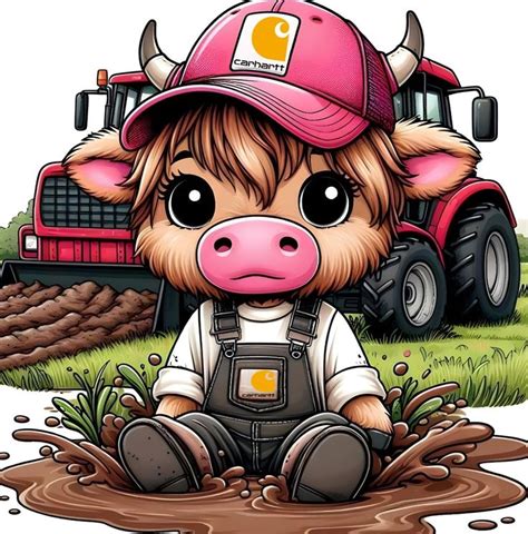 Pin By Chrissy Dixon On Carhartt In 2024 Cute Baby Cow Cow Cartoon