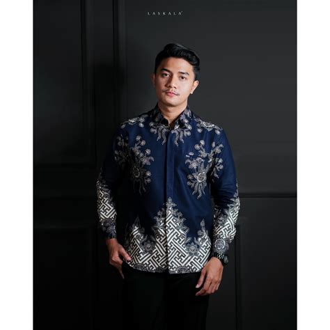 Jual Laskala Batik Premium Slimfit Radhika K06A243 Shopee Indonesia