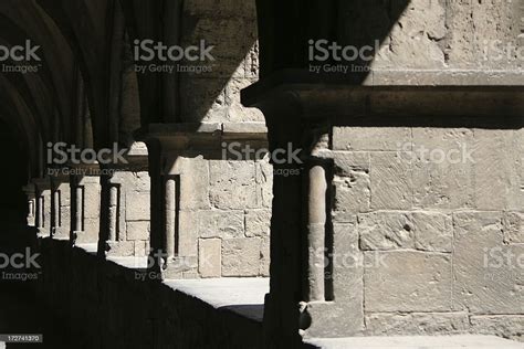 cloister stock photo  image  cathedral cloister europe