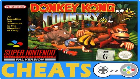 Donkey Kong Country Snes Cheats Action Replay Game Genie Codes