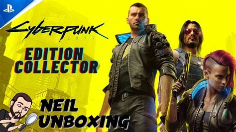 Unboxing Cyberpunk 2077 Edition Collector Youtube