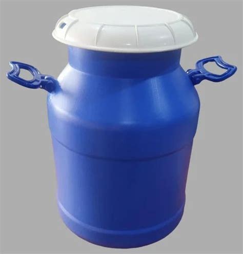 Blue Plastic Milk Can L At Rs In Vijayawada Id