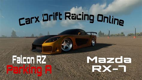 Mazda Rx 7 Falcon Rz Parking A Map Carx Drift Racing Online