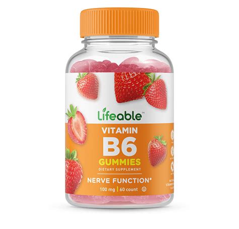 Vitamin B6 Gummies Lifeable