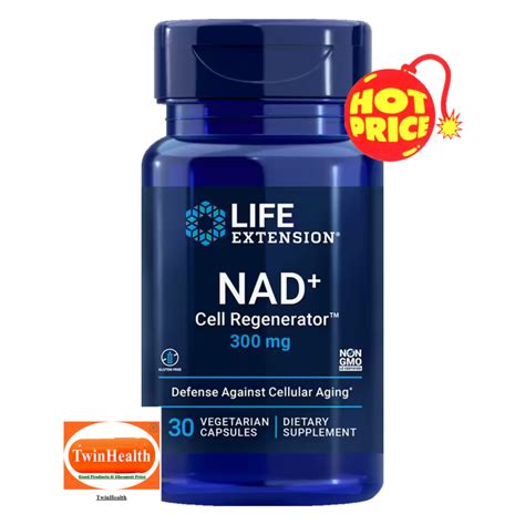 Life Extension NAD Cell Regenerator Nicotinamide Riboside 300 Mg 30