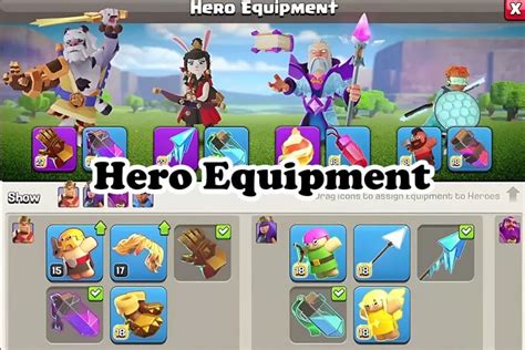 Best Hero Equipment COC Guide 2025