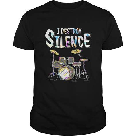 Funny Drummer T Shirt Musician T For Men And Women Drummers Drummer