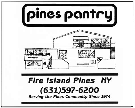 Ship N Shore Est. 1953/ Pines Pantry 1974 — Fire Island Pines ...