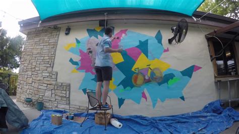 Street Art Mural Time Lapse Youtube