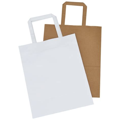 Flat Handle Full Color Paper Bag 8 1 4 X 6 166479 86 4imprint