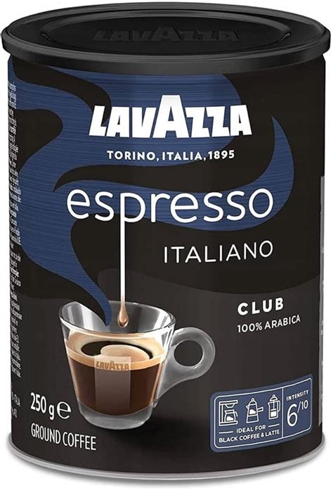 Lavazza Espresso Italiano Blend Club Ground Coffee Medium Roast