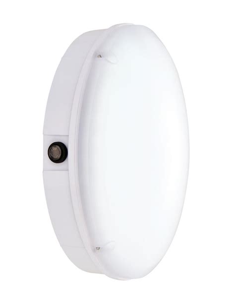 Forca Photocell 18w Cct Led Bulkhead Light White Ip65 77899