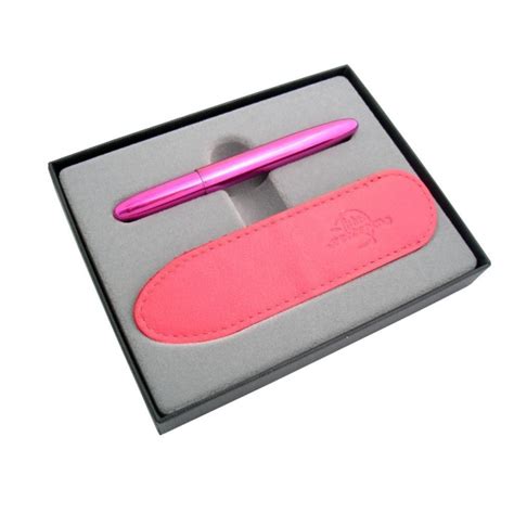 Coffret Stylo Bille Fisher Space Pen Pocket Chrom Fushia Etui