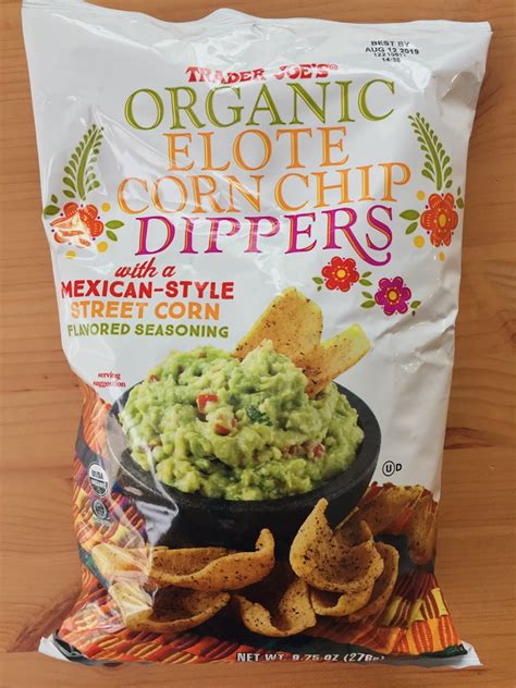 Trader Joes Organic Elote Corn Chip Dippers