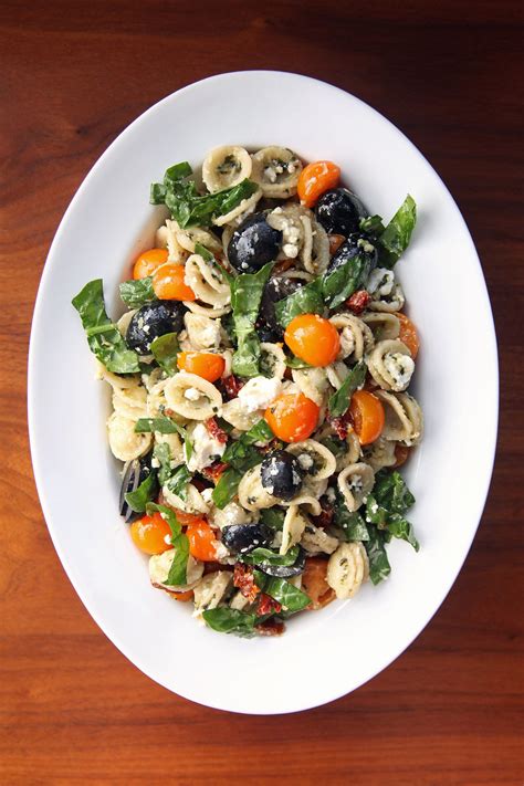 Pesto Pasta Salad 30 Mouthwatering Mediterranean Meals Popsugar Food