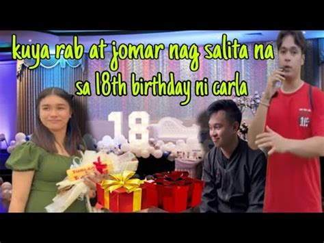 Kuya Rab At Jomar Nag Salita Na Tungkol Sa Th Birthday Ni Carla