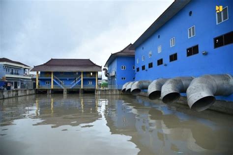 Foto : Dua Kolam Retensi Retensi Dibangun di Palembang