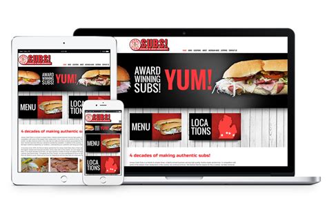 Portfolio (Jersey Giant Subs) | Web Design in Kalamazoo