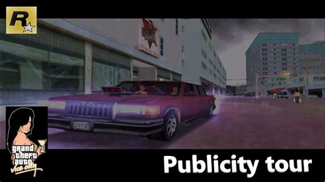 GTA Vice City Walkthrough Mission 29 Publicity Tour YouTube