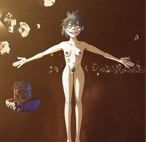 Rule 34 Accurate Art Style Casual Edit Female Gorillaz Human Murdoc Niccals Noodle Gorillaz