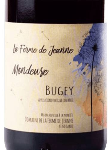 2020 Domaine De La Ferme De Jeanne Mondeuse Bugey Vivino US