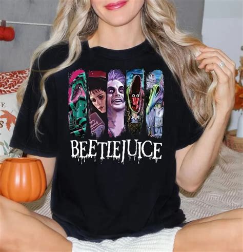 Beetlejuice Halloween Killer Shirt Its Showtime Beetlejuice Movie