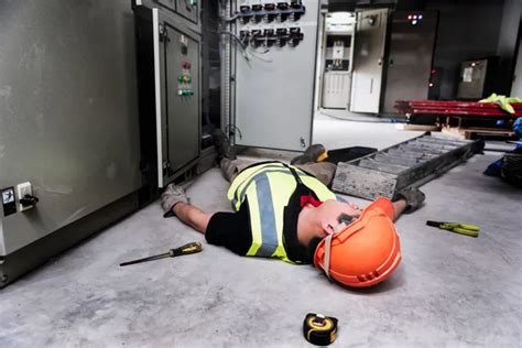 Accidente De Trabajo Del Electricista O Del Trabajador De Mantenimiento