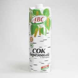 Отзывы о Сок березовый с сахаром АВС