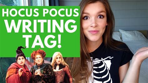 The Hocus Pocus Writing Tag Original By Kim Chance Youtube