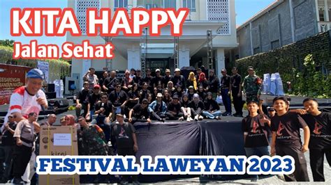 Ribuan Warga Memadati Jalan Sehat Festival Laweyan Kampung Batik