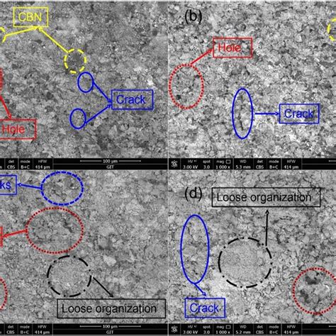 Sem Images Of The Morphology Of Oxide Films With Different Thicknesses