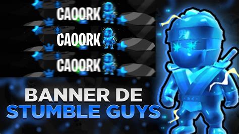 Como Fazer Banner De Stumble Guys F Cil E R Pido Youtube