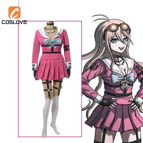 Anime Game Danganronpa V3 Killing Harmony Iruma Miu Cosplay Full Set