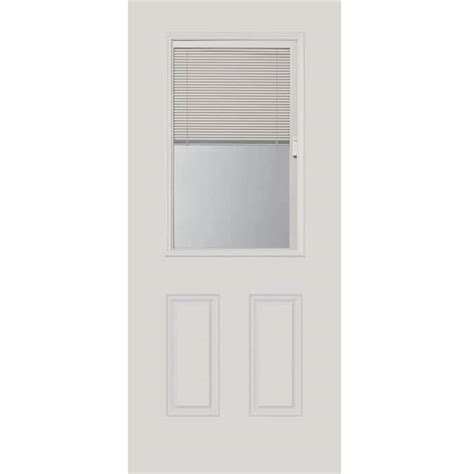 ODL Blinds between glass 22-in x 36-in Clear Entry Door Sidelight Glass ...