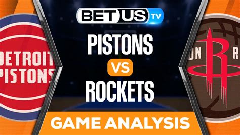 Detroit Pistons vs Houston Rockets: Preview & Analysis 3/31/2023