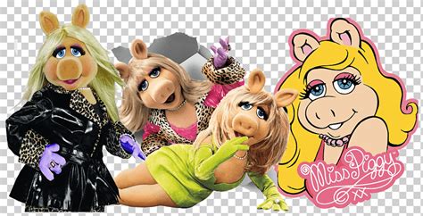 Miss Piggy Kermit The Frog Fozzie Bear Chef Sueco Los Muppets Miss