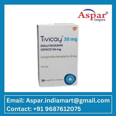 Tivicay Dolutegravir Tablets Mg Gsk Treatment Hiv Infection At Rs