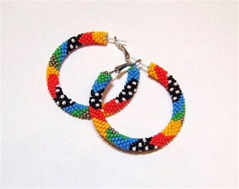 Colorful Bead Crochet Jewelry By Lutita The Beading Gem