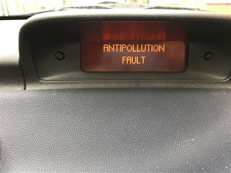 What Does It Mean When My Car Says Anti Pollution Fault At Kenny Katz Blog