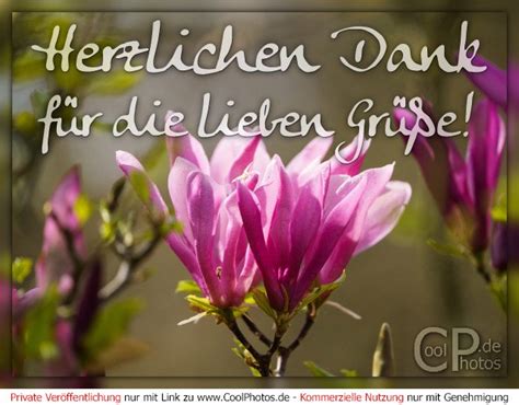 CoolPhotos de Danke Herzlichen Dank für lieben Grüße