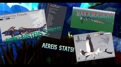 Aer And Dunkla Stats New Aer Animations Nakamaska Creatures Of