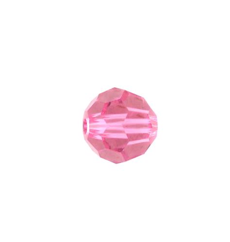 5000 3mm Swarovski Round Crystal Rose Crystal Findings